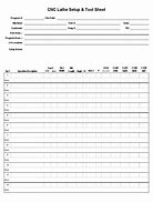 Image result for CNC Setup Sheet