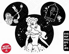 Image result for Disney Princess Halloween SVG