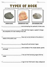 Image result for Rocks Minerals Worksheet Middle School