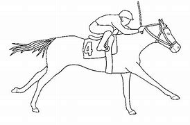 Image result for Thoroughbred Racing Horse Clip Art