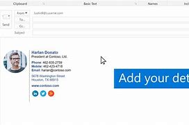 Image result for Outlook Email Signature Template with Logo