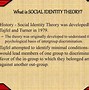 Image result for 3 Stages of Social Identity Theory