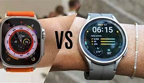 Image result for Galaxy Watch vs Apple Watch