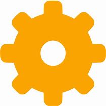 Image result for Orange Gear Icon