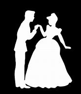 Image result for Cinderella and Prince Silhouette
