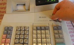 Image result for Sharp Cash Register XE-A202 Key
