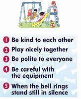 Image result for School Playground Safety Rules