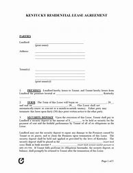 Image result for Kentucky Residential Lease Agreement