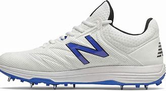 Image result for New Balance Cricket Jr Shoes Blue