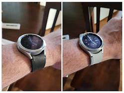 Image result for Galaxy Watch 4 Hybrid Leather Band