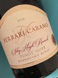 Image result for Ferrari Carano Pinot Noir Middleridge Ranch