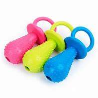 Image result for Rubber Dog Pacifier Toy