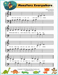 Image result for Piano Lesson Sheet Music