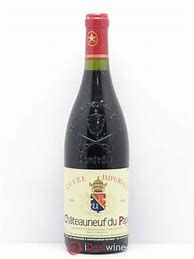 Image result for Raymond Usseglio Chateauneuf Pape Cuvee Imperiale