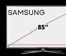 Image result for 85 Inch TV Size