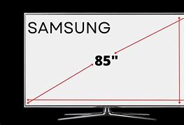 Image result for Samsung 85 Inch TV Frame Overall Dimensions