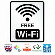 Image result for Free Wifi Stickers