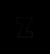 Image result for Z Italic