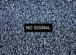 Image result for Black and White No Signal TV Drawing
