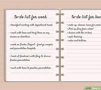 Image result for How to Make a to Do