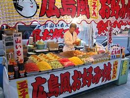 Image result for Okonomiyaki Street Food