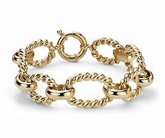 Image result for Gold Link Bracelet