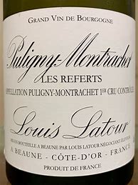 Image result for Louis Latour Puligny Montrachet Referts