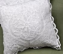 Image result for White Lace Decorative Pillows