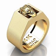 Image result for 24K Gold Ring Men