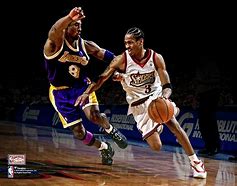 Image result for Kobe and Allen Iverson Face