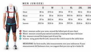 Image result for Castelli Perfetto Size Guide