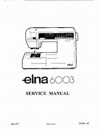 Image result for Elna Super Sewing Machine Manual