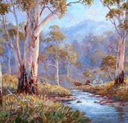 Image result for Australian Landscape Oil Paintings