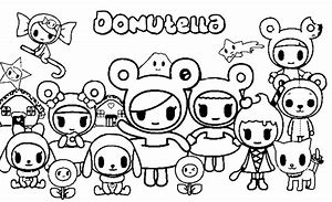 Image result for Donutella Coloring Pages