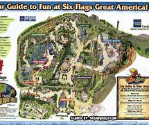 Image result for 1976 Great America Park Map