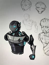 Image result for Evil Robot OC