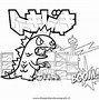 Image result for Tokidoki Coloring Pages Art Skull Bones