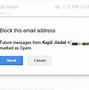 Image result for Blocked Email Addresses