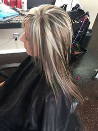Image result for Blonde Hair with Chunky Highlights and Lowlights