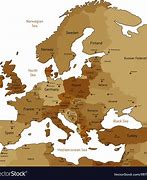 Image result for Europe Old Brown Stained Map
