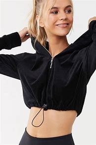 Image result for Forever 21 Hoodie Crop Top