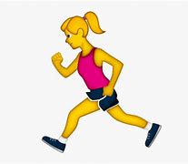 Image result for Running Girl Emoji