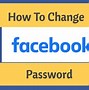 Image result for Facebook Change Password