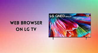 Image result for LG TV Browser