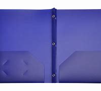 Image result for Blue Plastic Folder