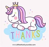 Image result for Thank You Unicorn Cute GIF