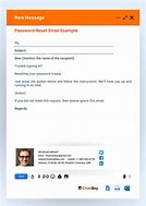Image result for Email Marketing Examples Password Reset