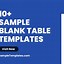 Image result for Free Blank Table of Contents Template