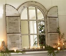 Image result for Window Frame Mirror