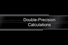 Image result for Double Precision